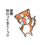 三匹の猫と徹夜しよ。（個別スタンプ：18）