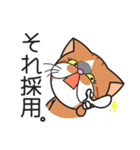 三匹の猫と徹夜しよ。（個別スタンプ：33）