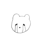 シンプリシティくま（個別スタンプ：3）