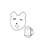 シンプリシティくま（個別スタンプ：8）