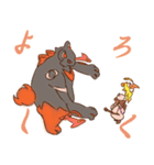 ちょこトはち（個別スタンプ：4）
