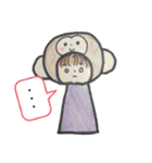 着ぐるみの頭を被った子達②（個別スタンプ：4）