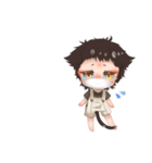 ねこやなぎ  ちびキャラver.（個別スタンプ：5）