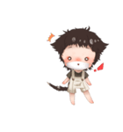 ねこやなぎ  ちびキャラver.（個別スタンプ：9）