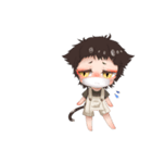 ねこやなぎ  ちびキャラver.（個別スタンプ：11）