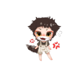 ねこやなぎ  ちびキャラver.（個別スタンプ：12）