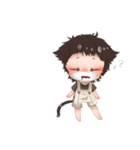 ねこやなぎ  ちびキャラver.（個別スタンプ：14）