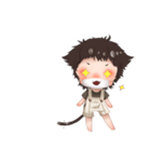 ねこやなぎ  ちびキャラver.（個別スタンプ：17）