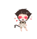 ねこやなぎ  ちびキャラver.（個別スタンプ：23）