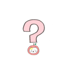 リンゴねこ（個別スタンプ：9）