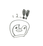 ペンギンのペンタ小学3年生のゆるイラスト（個別スタンプ：6）