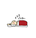 蝶ネクタイのうさぎさん（個別スタンプ：4）