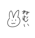 うーさーぎさんのスタンプ（個別スタンプ：34）