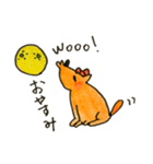 柴犬のはなちゃんの日常（個別スタンプ：3）