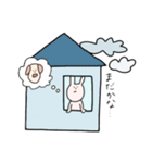 うさぎと犬のコマメ（個別スタンプ：17）