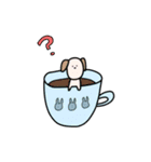 うさぎと犬のコマメ（個別スタンプ：33）