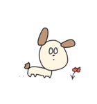 うさぎと犬のコマメ（個別スタンプ：38）