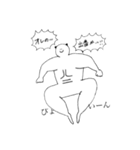 パンダ寄りのマッチョ（個別スタンプ：3）