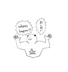 パンダ寄りのマッチョ（個別スタンプ：4）