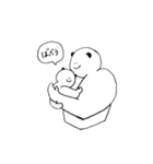 パンダ寄りのマッチョ（個別スタンプ：27）