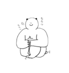 パンダ寄りのマッチョ（個別スタンプ：36）
