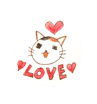 我が家のらくがき猫たち2（個別スタンプ：3）