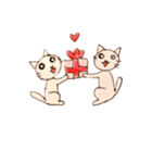 我が家のらくがき猫たち2（個別スタンプ：8）