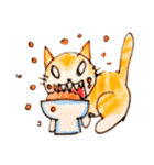 我が家のらくがき猫たち2（個別スタンプ：9）