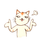 我が家のらくがき猫たち2（個別スタンプ：21）