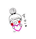 手書きgirl（個別スタンプ：13）