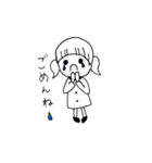 手書きgirl（個別スタンプ：20）