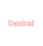 Deutsch！（個別スタンプ：9）