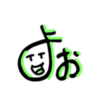 顔ことば感嘆詞（個別スタンプ：7）