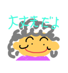 元気なオバチャン（個別スタンプ：3）