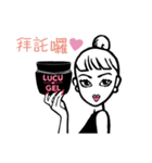 LUCU♥GEL（繁体字）（個別スタンプ：37）