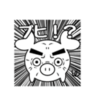 ピグ(^(oo)^) LINEスタンプ（個別スタンプ：5）