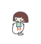 おかっぱメッシュちゃん（個別スタンプ：3）