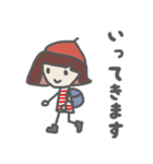 おかっぱメッシュちゃん（個別スタンプ：6）