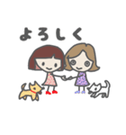 おかっぱメッシュちゃん（個別スタンプ：7）