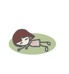 おかっぱメッシュちゃん（個別スタンプ：9）
