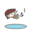 おかっぱメッシュちゃん（個別スタンプ：10）