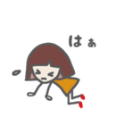 おかっぱメッシュちゃん（個別スタンプ：31）