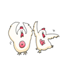 表情豊かな鳥たち（個別スタンプ：3）