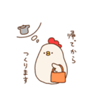 働くにわとりお母さんのスタンプ（個別スタンプ：10）