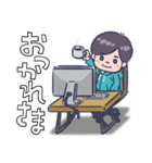 イラストレーター ちーくん（個別スタンプ：35）