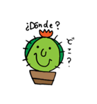 スペイン語☆日本語☆お花のスタンプ（個別スタンプ：28）