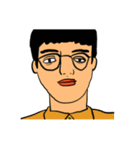 愉快な学生（個別スタンプ：1）