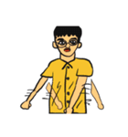 愉快な学生（個別スタンプ：8）