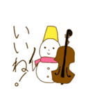 雪だるま吹奏楽団 その3（個別スタンプ：35）
