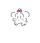 パールちんと人間のお友達（個別スタンプ：8）
